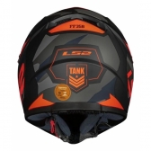 Capacete Moto Fechado Ls2 Ff358 Classic Tank Camuflado Preto Esportivo Masculino Feminino