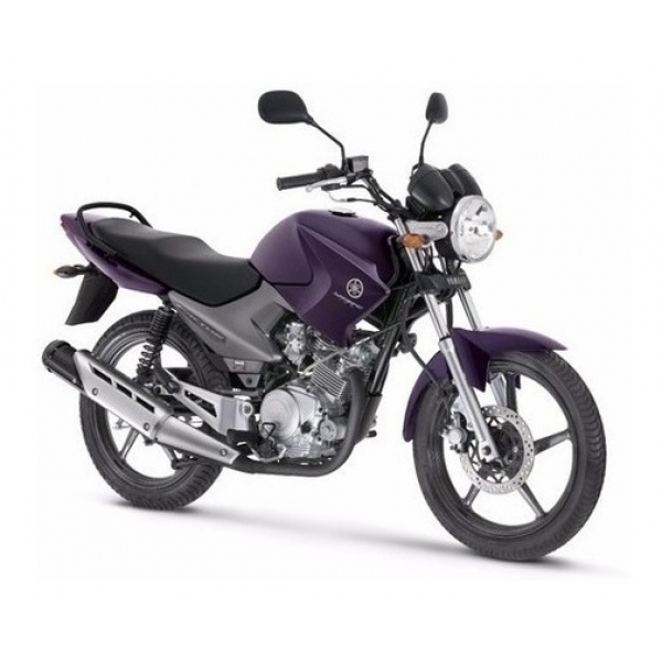 Par Carenagem Aba Lateral Tanque Moto Ybr Factor 125 Roxa 2010 2011 2012 Modelo Original