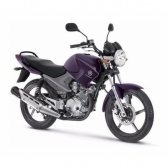 Par Carenagem Aba Lateral Tanque Moto Ybr Factor 125 Roxa 2010 2011 2012 Modelo Original