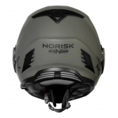 Capacete Moto Robocop Norisk Avenger Articulado 180 Graus C/ Óculos Interno Lançamento - Oliva Fosco