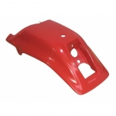 Paralama Traseiro Moto Nx 350 Sahara Xlx 350 Vermelha Rabeta Modelo Original Vermelho