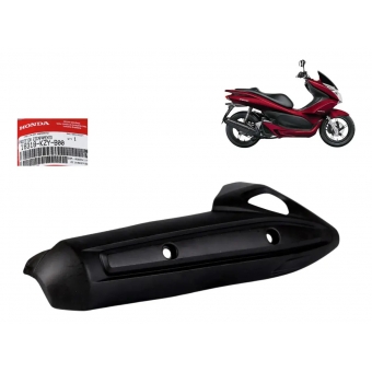 Protetor Escapamento Escape Traseiro Pcx 150 Pcx150 2013 2014 2015 Original Honda 18318KZYB00