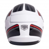 Capacete Moto Taurus San Marino Th7 Trama Modelo Novo Masculino Feminino C/ Selo Inmetro - Branco