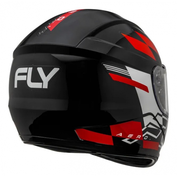 Capacete Moto Fly F-9 F9 Aero Preto Vermelho Masculino Feminino C/ Selo Inmetro Lançamento
