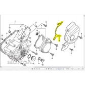 Guia Corrente Tampa Pinhão Moto Cb 300 R Xre 300 2009 Até 2023 Original Honda