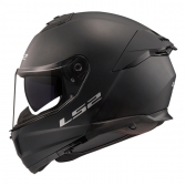 Capacete Moto Fechado Ls2 Ff808 Stream 2 Monocolor Preto Fosco Esportivo C/ Óculos Interno