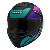 Capacete Moto Feminino Peels Spike 1St Ls Star 2 Estrela Roxo Rosa C/ Selo Inmetro Lançamento
