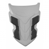 Rabeta Central Traseira Bagageiro Moto Xre 300 Até 2018 Prata C/ Borracha Modelo Original Pro Tork