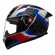 Capacete Moto Fechado Bieffe b12 B-12 Evolve Bmw Branco Azul Vermelho Esportivo C/ Aerofólio Lançamento
