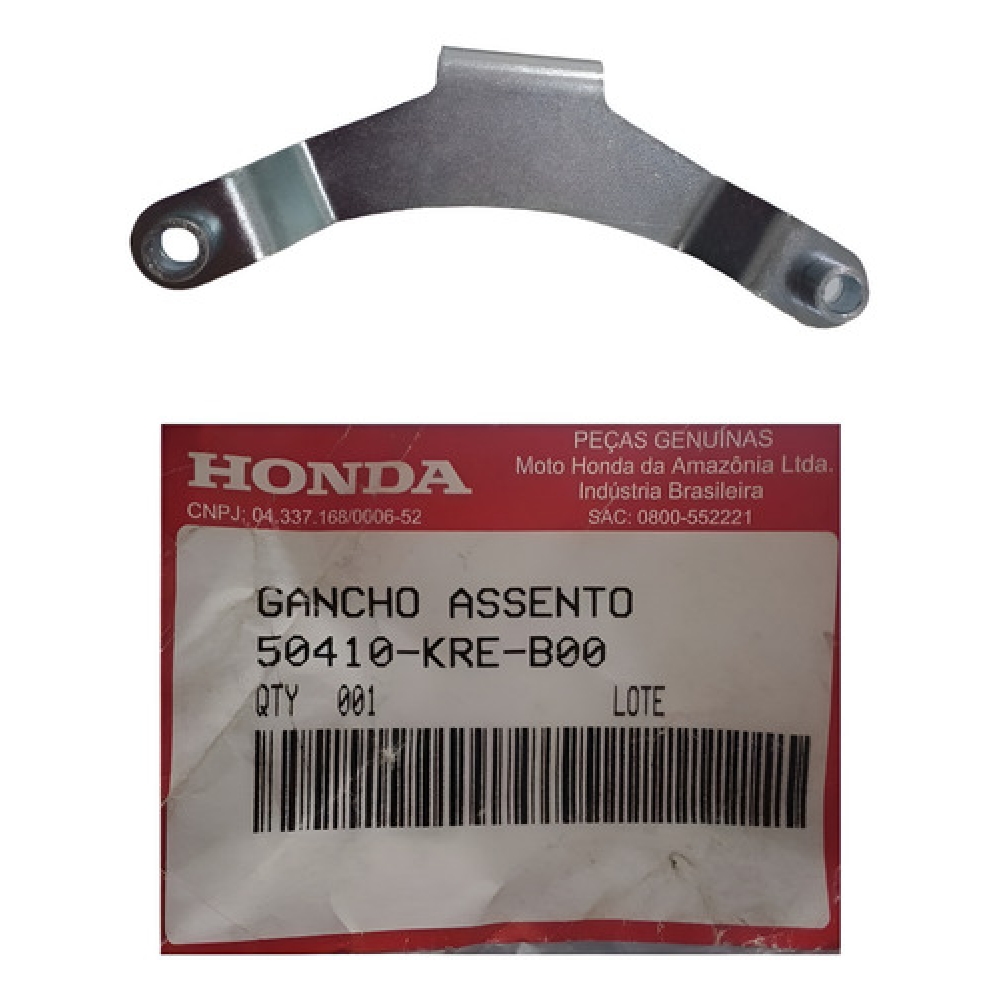 Gancho Trava Assento Banco Nxr Bros 150 09/14 Original Honda