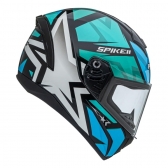 Capacete Moto Fechado Peels Spike Ls Star 2 St Preto Verde Esportivo Masculino Feminino