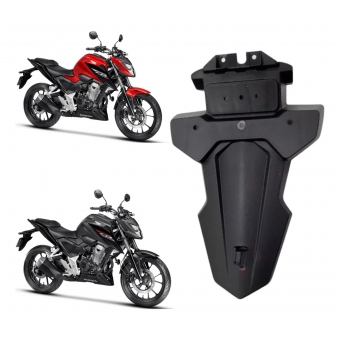 Paralama Traseiro Suporte Placa Moto Cb300 F Twister  2023 2024 2025 2026 Modelo Original
