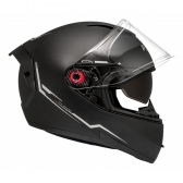 Capacete Moto Peels Icon Solid Classic Preto Esportivo C/ Óculos Interno C/ Selo Inmetro LANÇAMENTO