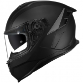 Capacete Moto Esportivo Fechado Norisk Strada 2 Monocolor Preto Fosco C/ Óculos Interno Lançamento