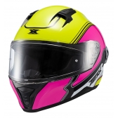 Capacete Moto Gp Esportivo Texx Raptor Hornet C/ Spoiler + Viseira Extra Masculino Feminino - Rosa