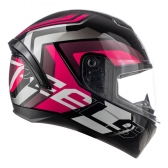 Capacete Moto Feminino Peels Spike Ls Gtx 2 Preto Brilho Rosa Lançamento C/ Selo Inmetro