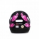 Capacete Moto Feminino Taurus San Marino Formula 1R Femme Preto C/ Flor Rosa C/ Selo Inmetro - Preto