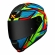 Capacete Moto Fechado Norisk Ff802 Razor Sharp Colorido Preto Amarelo Masculino Feminino Esportivo