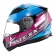 Capacete Moto Feminino Esportivo Texx Strike Ls Superstar 2 Rosa Branco C/ Selo Inmetro Lançamento