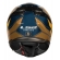Capacete Moto Fechado Ls2 Ff808 Stream 2 Vintage Azul Laranja Esportivo C/ Óculos Masculino Feminino