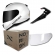 Capacete Norisk Razor Limited Edition Branco Brilho C/ Aerofólio + Viseira Fumê Masculino Feminino