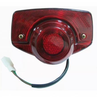 Lanterna Luz Freio Traseira Moto Cg 125 1977 1978 1979 1980 1981 1982 Bolinha Mod Original