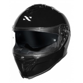 Capacete Moto Norisk Strada 2 Evoque St Monocolor Preto C/ Óculos Interno Masculino Feminino