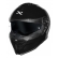 Capacete Moto Norisk Strada 2 Evoque St Monocolor Preto C/ Óculos Interno Masculino Feminino