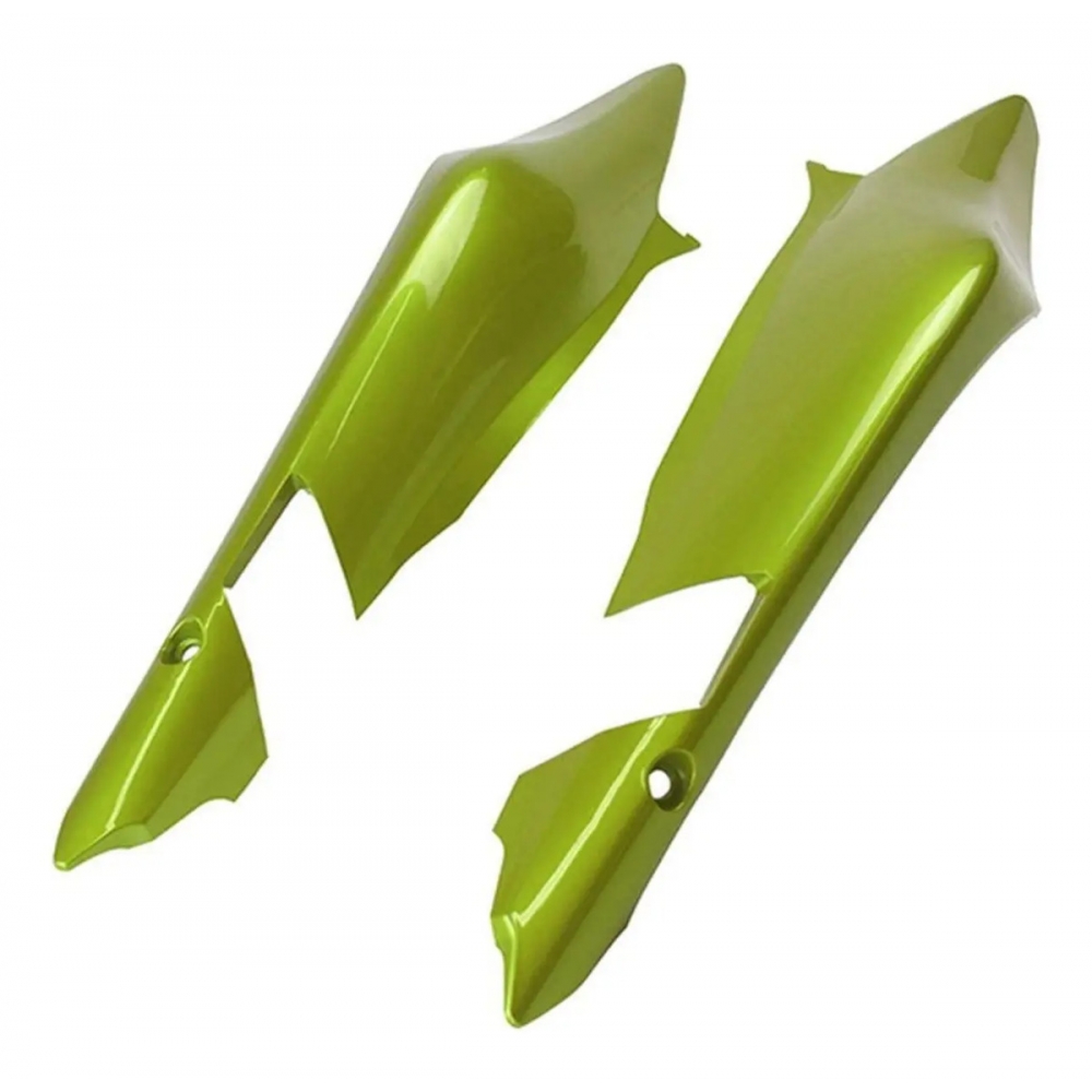 Rabeta Carenagem Tampa Lateral Moto Xre 300 Verde 2012 Mod Original Verde Outono Metálico