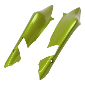 Rabeta Carenagem Tampa Lateral Moto Xre 300 Verde 2012 Mod Original Verde Outono Metálico