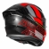 Capacete Moto LS2 FF810 Vigo Shift Jeans Preto Titanium Vermelho C/ Spoiler Masculino Feminino Lançamento