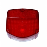 Lente Da Lanterna Freio Traseira Moto Cb 400 Cb400 Antiga Modelo Original Vermelha