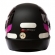 Capacete Moto Feminino Taurus San Marino Formula 1R Neo Preto Fosco Rosa Lançamento C/ Selo Inmetro - Preto