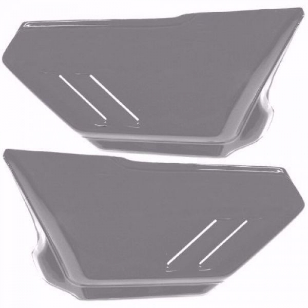 Par De Tampa Lateral Motoo Honda Cb 400 Cb 450 Carenagem Modelo Original S/ Pintura