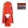 Rabeta Central Bagageiro Moto Nxr Bros 160 Vermelha 15/23 Original Honda 80200KREG00ZC