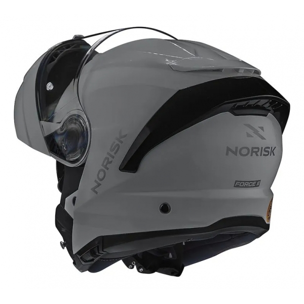 Capacete Moto Robocop Articulado Norisk Force 2 Nardo Grey Escamoteável C/ Óculos E Selo Inmetro