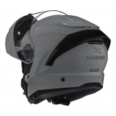 Capacete Moto Robocop Articulado Norisk Force 2 Nardo Grey Escamoteável C/ Óculos E Selo Inmetro