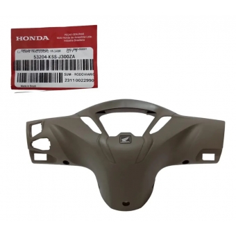 Tampa Carenagem Traseira Painel Biz 125 2018 2019 2020 2021 2022 2023 2024 Bege Original Honda