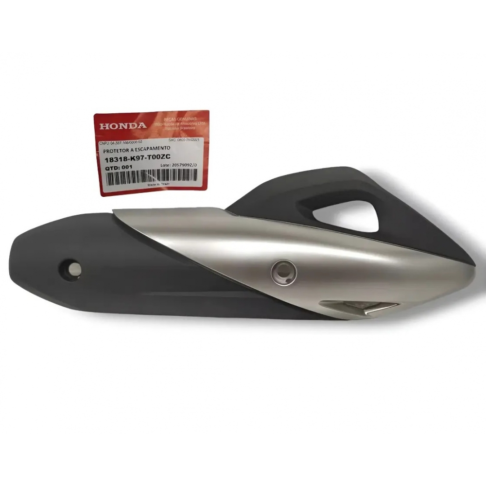 Protetor Escapamento Escape Moto Pcx150 Pcx 150 2019 2020 2021 2022 Original Honda 18318-K97-T00