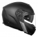 Capacete Moto Robocop Escamoteável Norisk Vortex Preto Fosco Articulado C/ Óculos Masculino Feminino