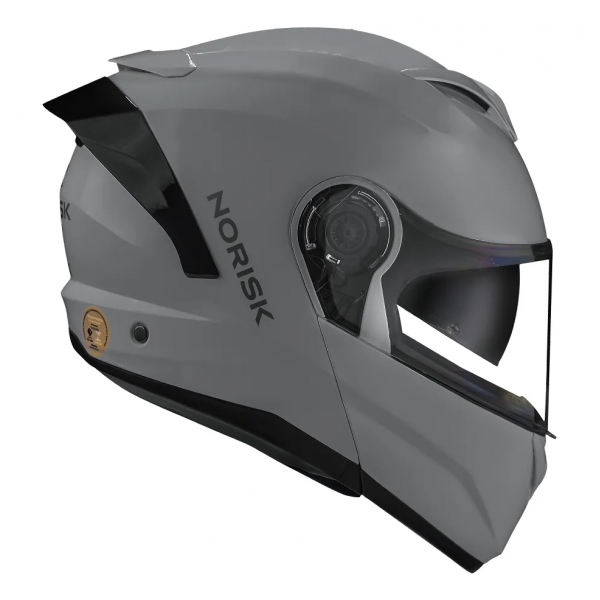 Capacete Moto Robocop Articulado Norisk Force 2 Nardo Grey Escamoteável C/ Óculos E Selo Inmetro