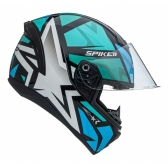 Capacete Moto Fechado Peels Spike Ls Star 2 St Preto Verde Esportivo Masculino Feminino