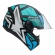 Capacete Moto Fechado Peels Spike Ls Star 2 St Preto Verde Esportivo Masculino Feminino