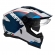 Capacete Moto Bieffe B-Trail Big Trail Bmw Delux Cross Azul Branco Vermelho C/ Óculos Sol Lançamento