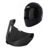 Viseira Fume Para Capacete Fechado Taurus Th7 Com Tratamento Anti Risco Fumê Original