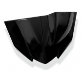 Carenagem Tampa Superior Farol Painel Moto Fazer 150 2014 2015 2016 2017 2018 2019 2020 2021 2022 - Preto Brilho