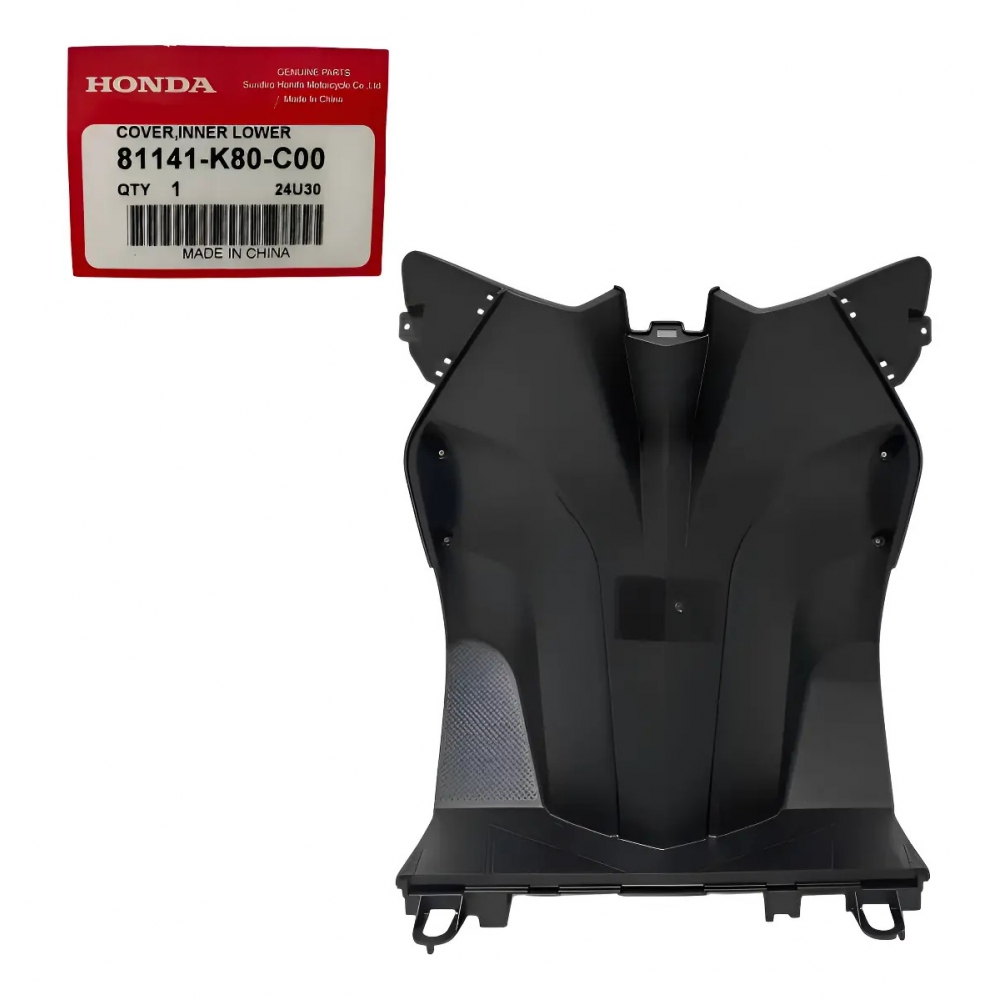 Carenagem Tampa Central Protetor Pernas Elite125 2019 20 21 22 23 2024 Original Honda 81141k80c00