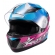 Capacete Moto Feminino Esportivo Texx Strike Ls Superstar 2 Rosa Branco C/ Selo Inmetro Lançamento