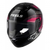 Capacete Moto Feminino Peels Spike Ls Gtx 2 Preto Brilho Rosa Lançamento C/ Selo Inmetro