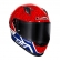 Capacete Moto LS2 FF358 Pro Classsic Tiempo Azul Vermelho C/ Spoiler Masculino Feminino Lançamento